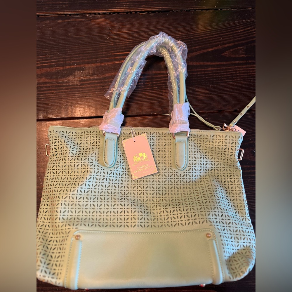 Urban Expressions Emily laser-cut tote